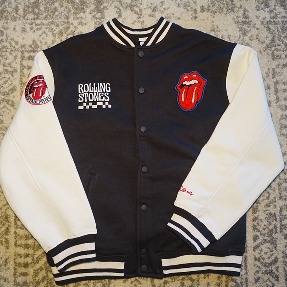 NEW! Zara ‘Rolling Stones’ Varsity Jacket - Picture 7 of 7